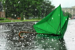 Orages, inondations et dégâts naturels